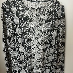 Proenza Schuler thin snake skin print top!